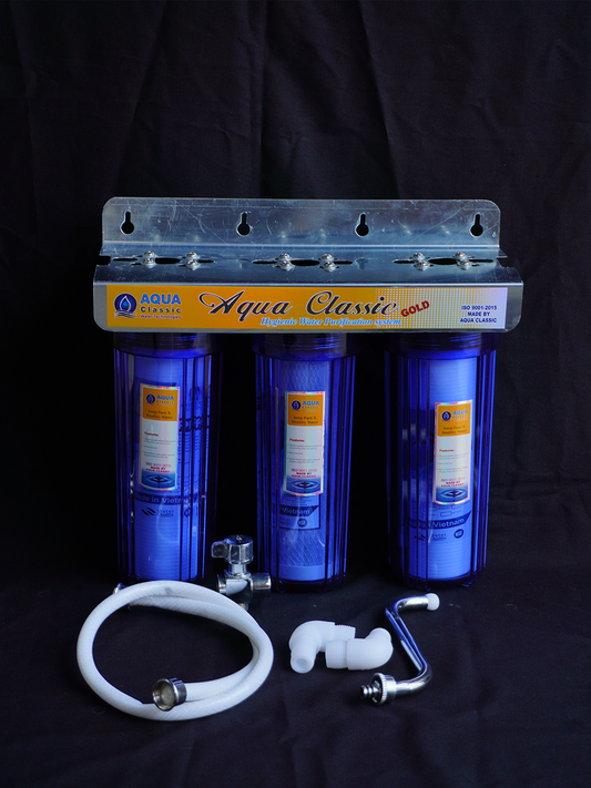 Aqua Classic Gold Triple Stage Water Filter