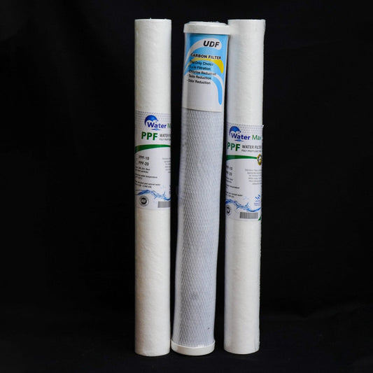 Slim Triple Filter Cartridge Set 20"